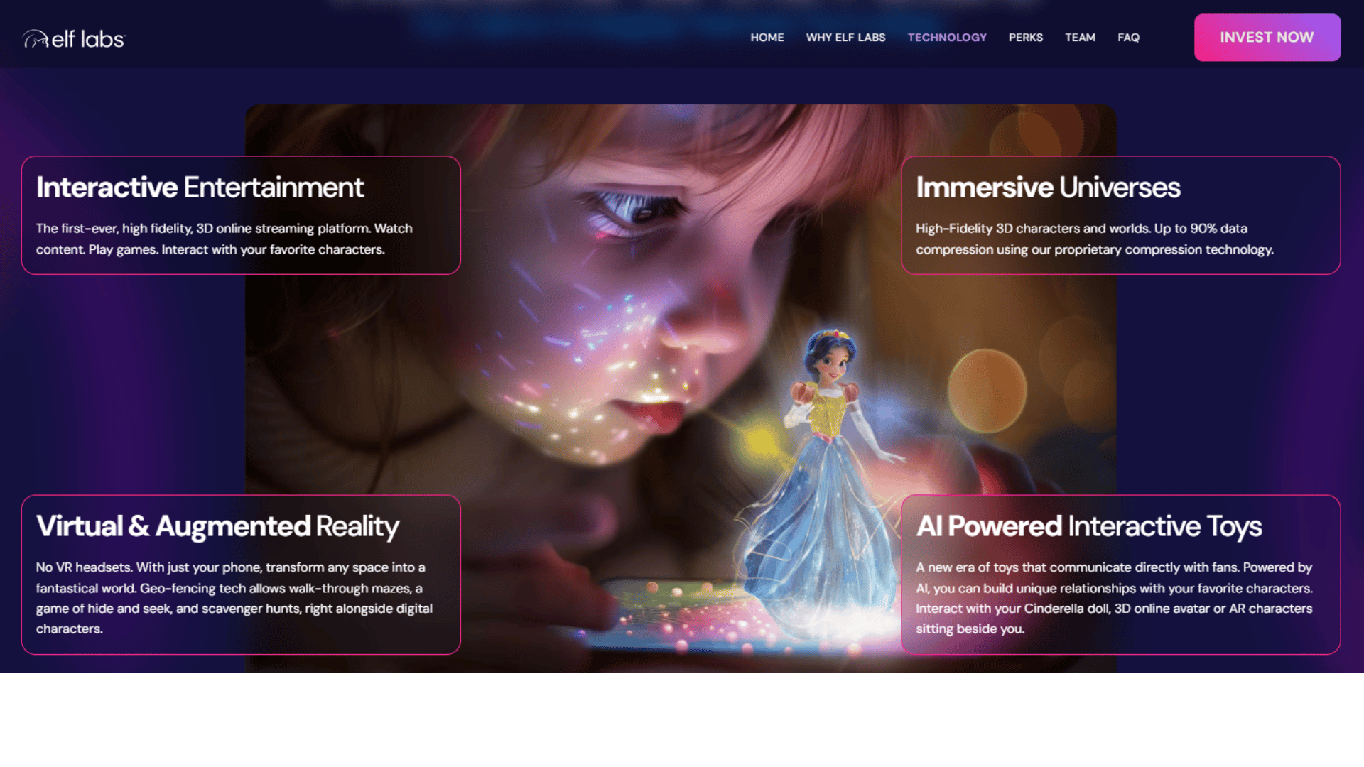 Elf Labs - 3D holographic licensed characters