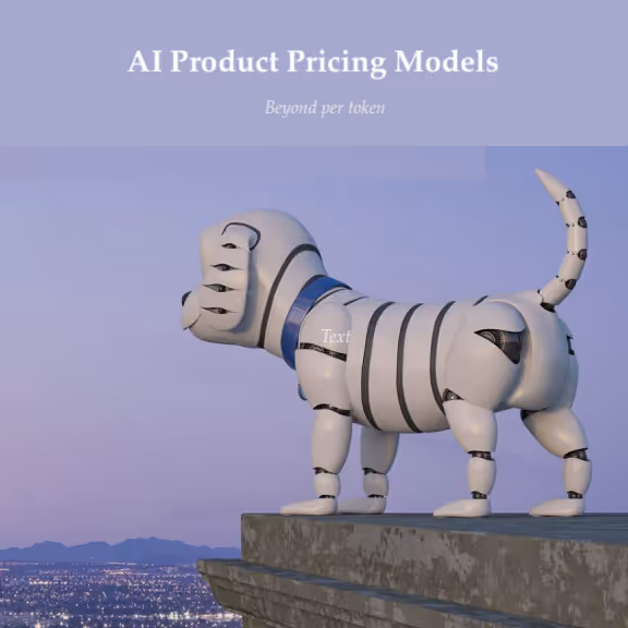 AI product pricing models: Beyond per token