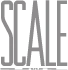 The word 'SALE' in tall, narrow grey uppercase letters on a white background.
