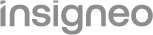 Insigneo logo text in lowercase gray letters.