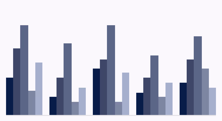 data app visualization dark bar chart