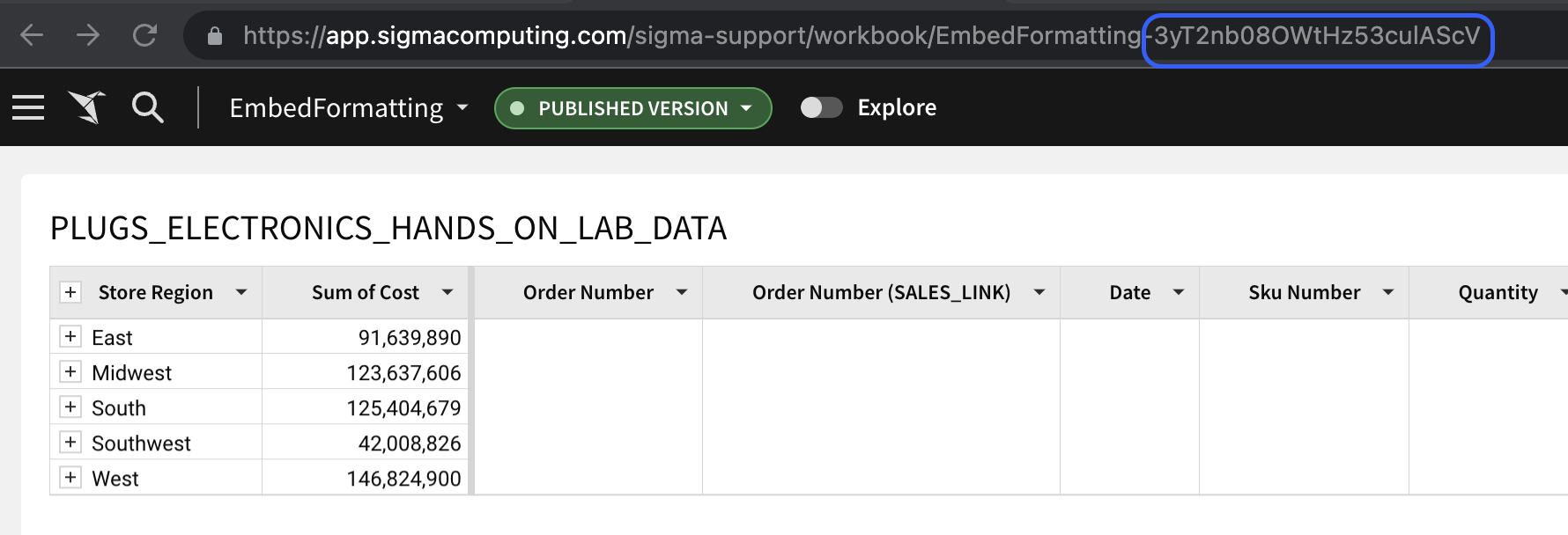 implementing version tag mapping