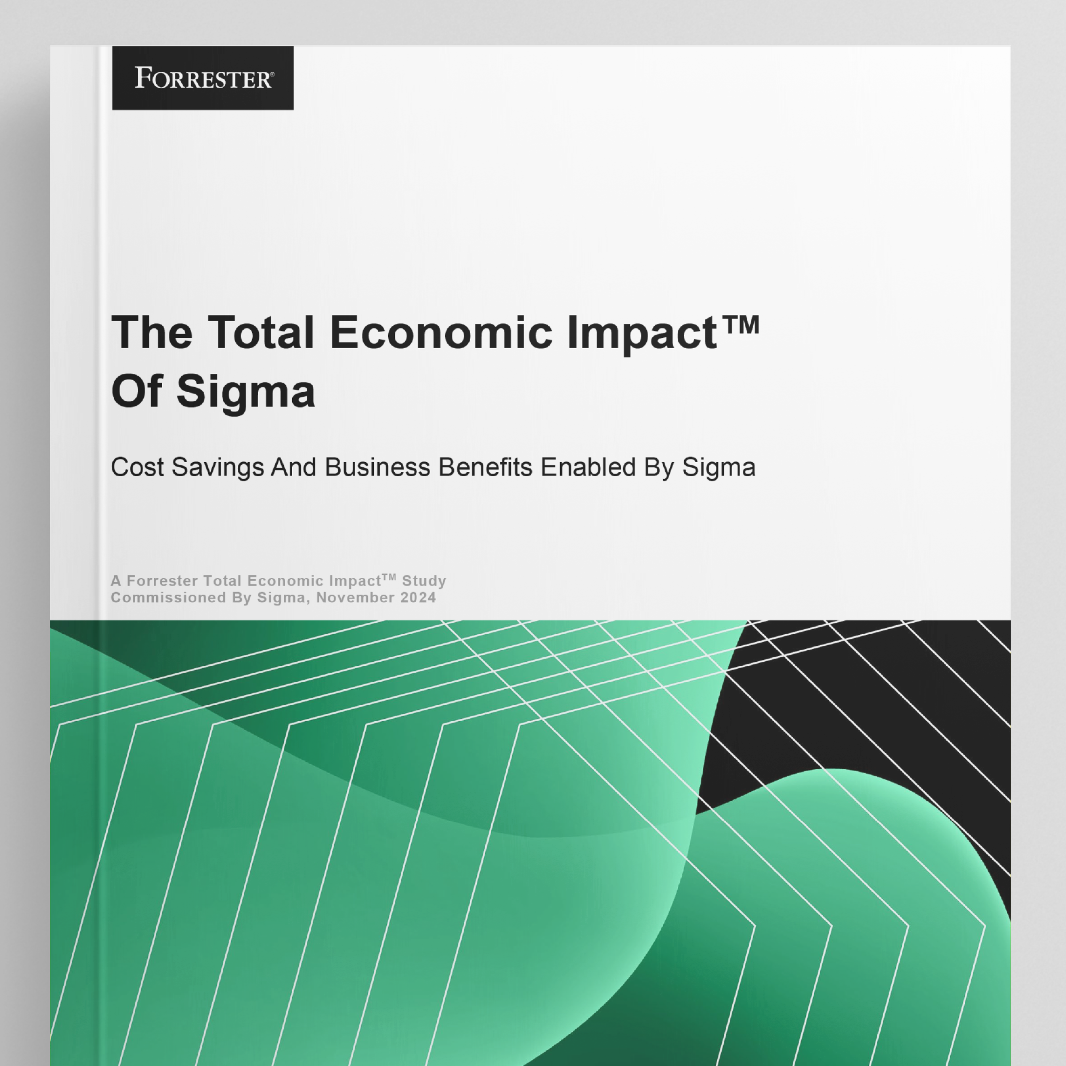 Forrester TEI: Sigma Delivered 321% ROI and Payback in Under 6 Months
