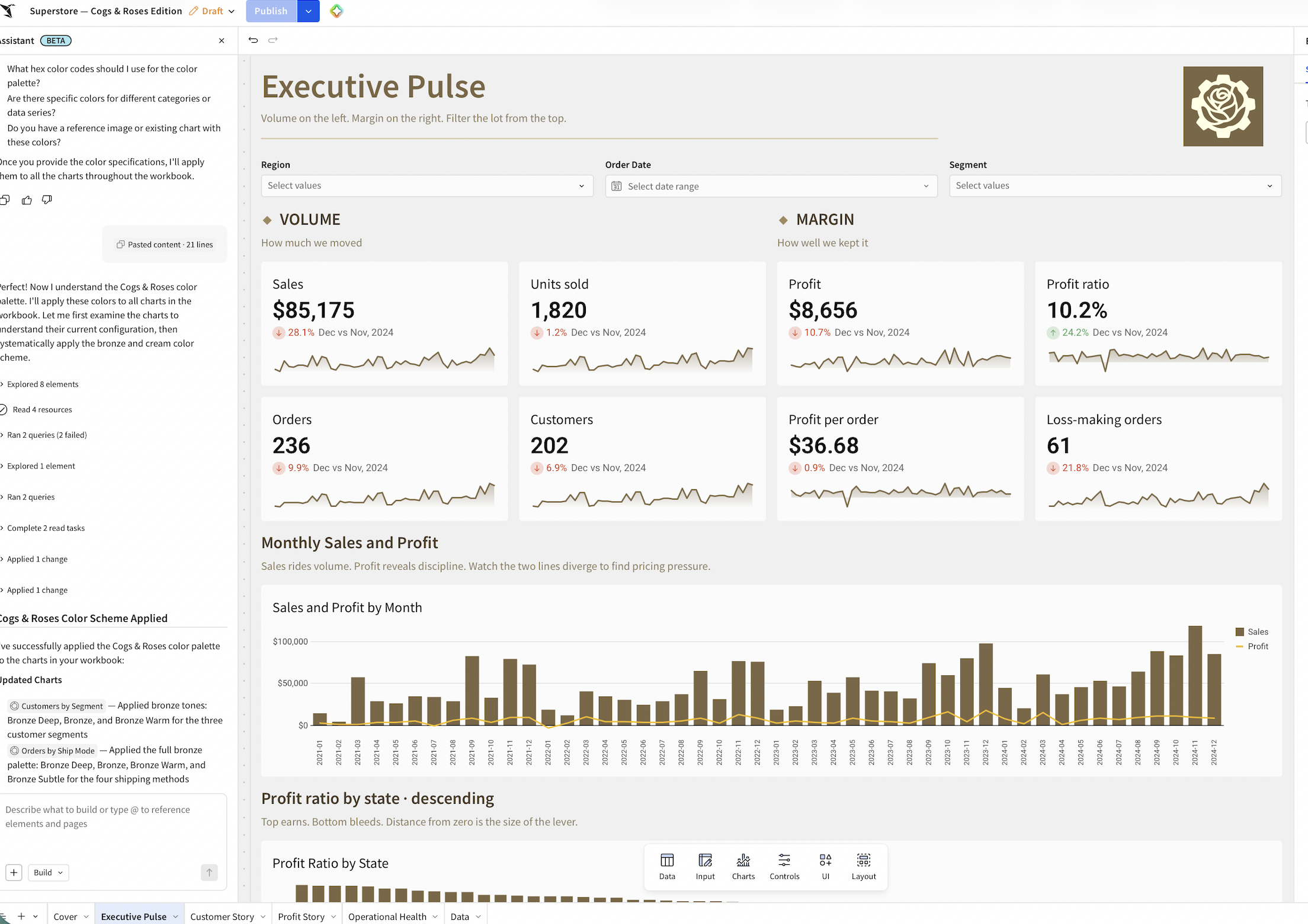 Migrate off Tableau, Agent first