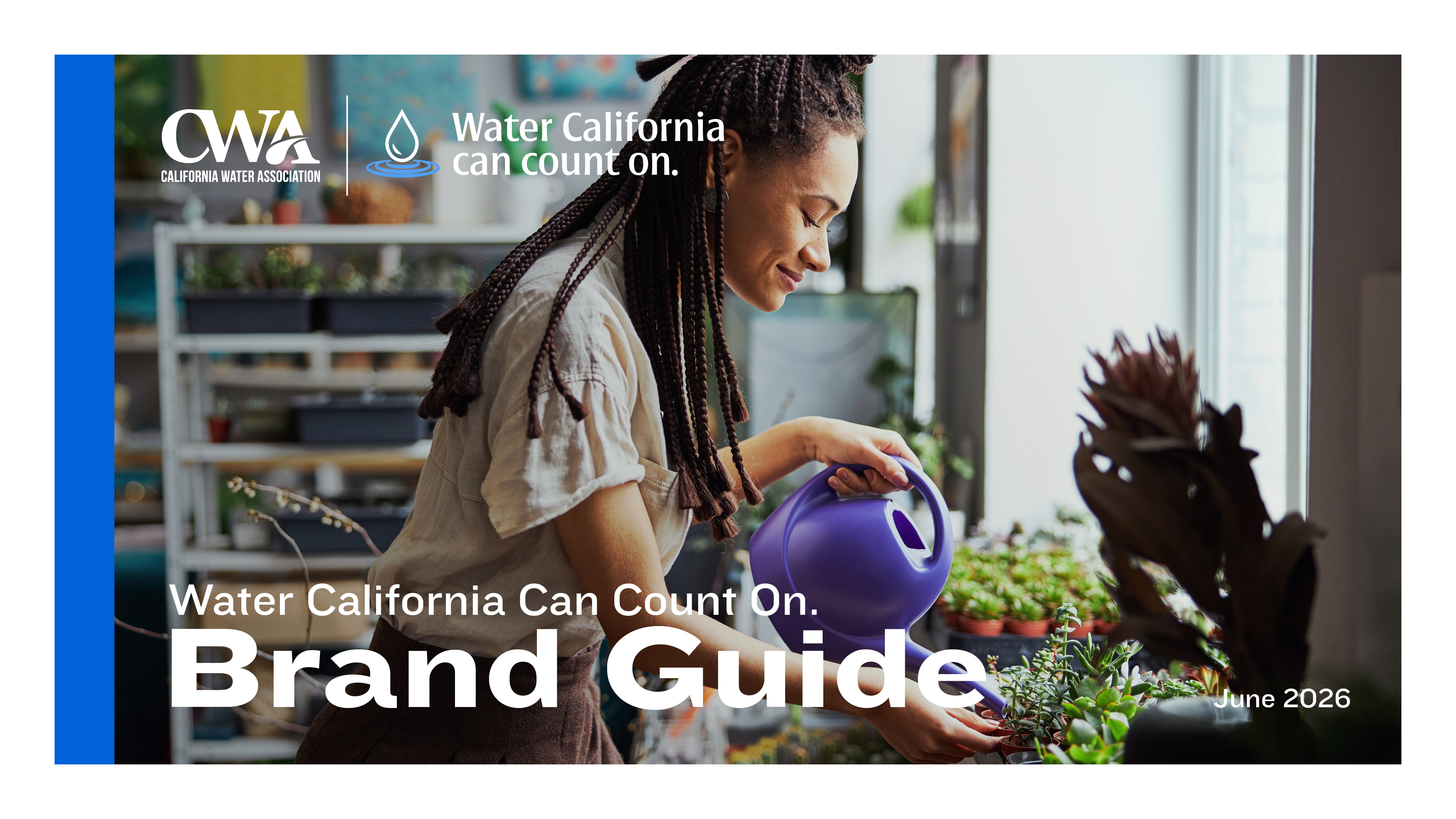 Water California Can Count On - Brand Guide