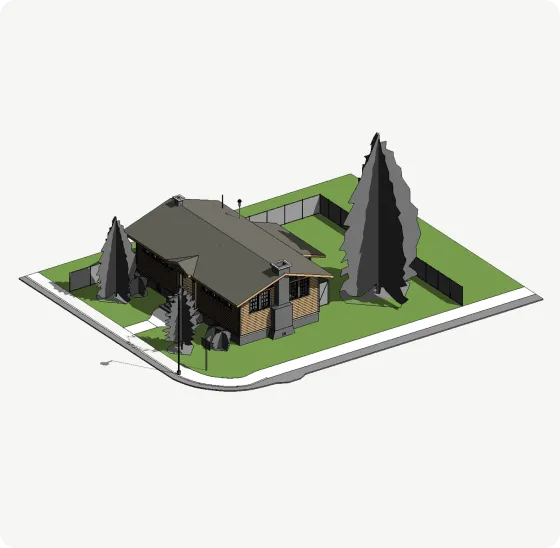 Revit/AutoCAD  Model