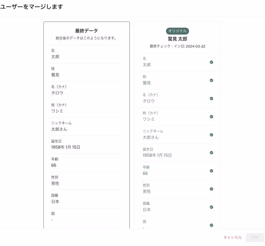 顧客データ統合