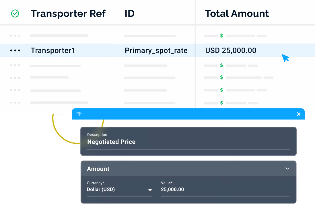 transact - Transporter Tendering Management