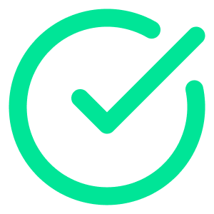 green checkbox