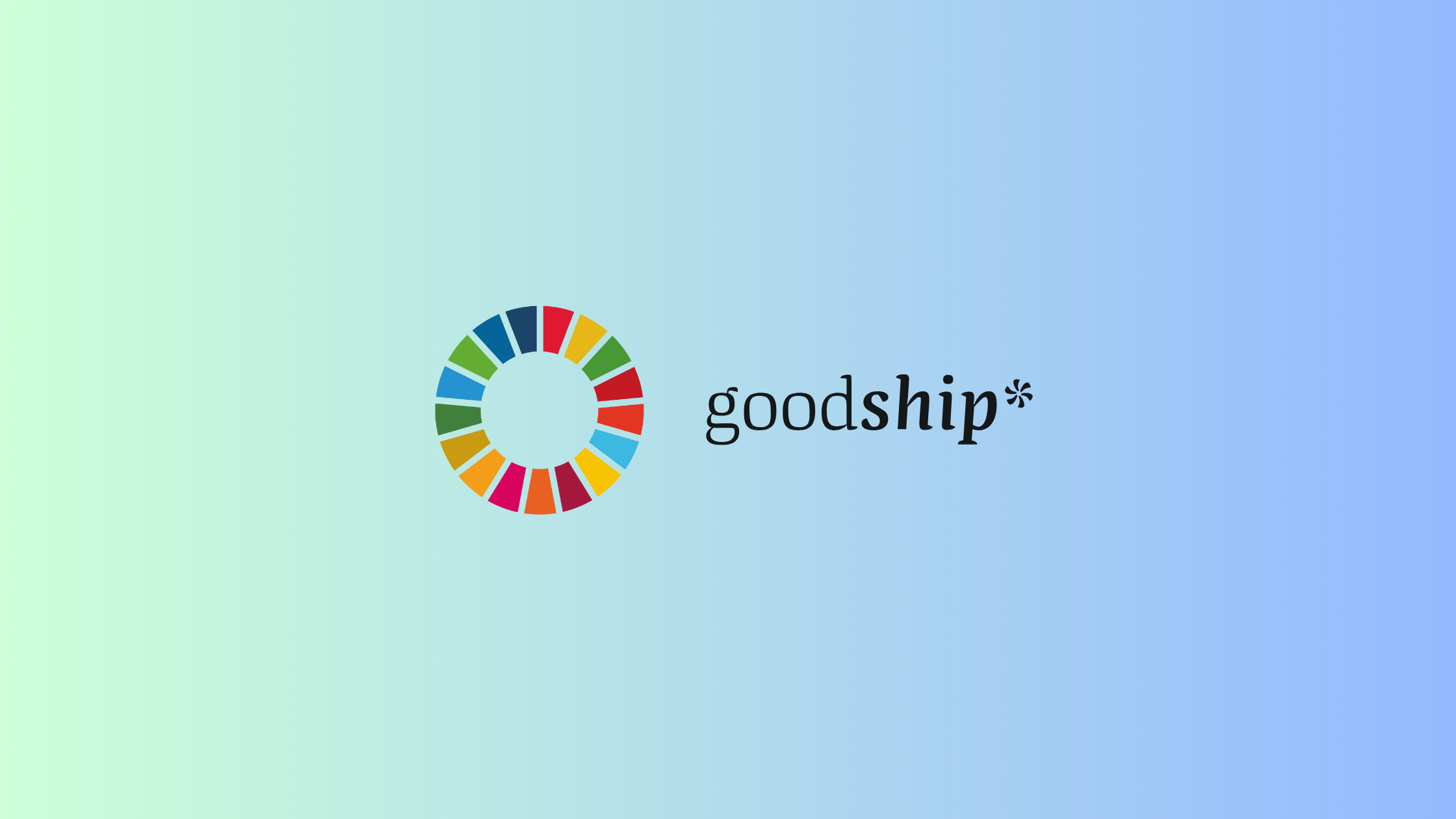 Sailing with Purpose: How GoodShip Aligns with the UN Sustainable Development Goals