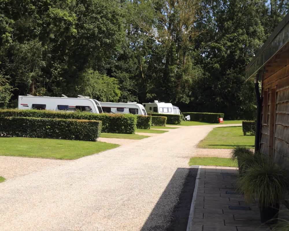 Caravanning at Deer's Mead
