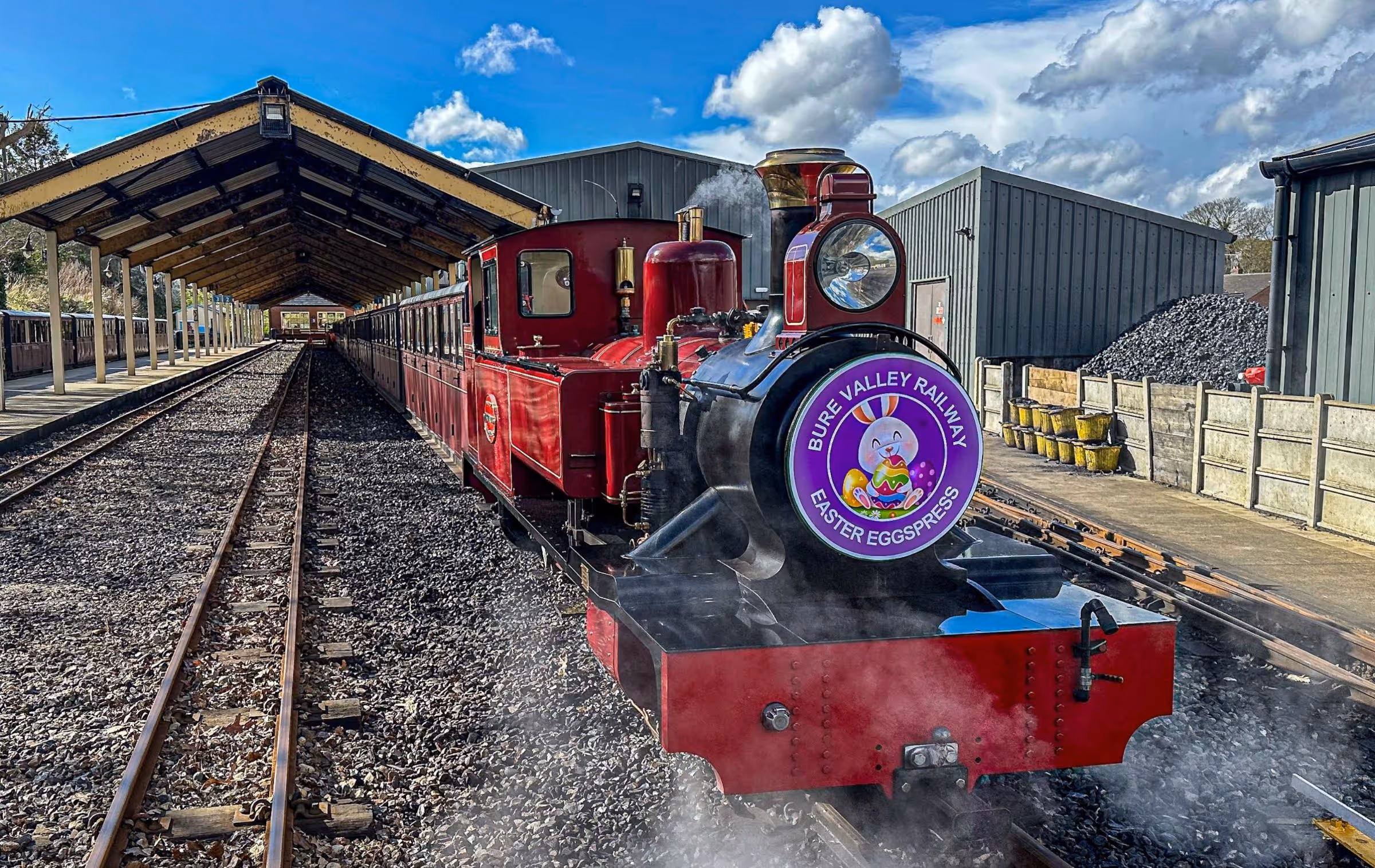 Easter Eggspress at Bure Valley Railway