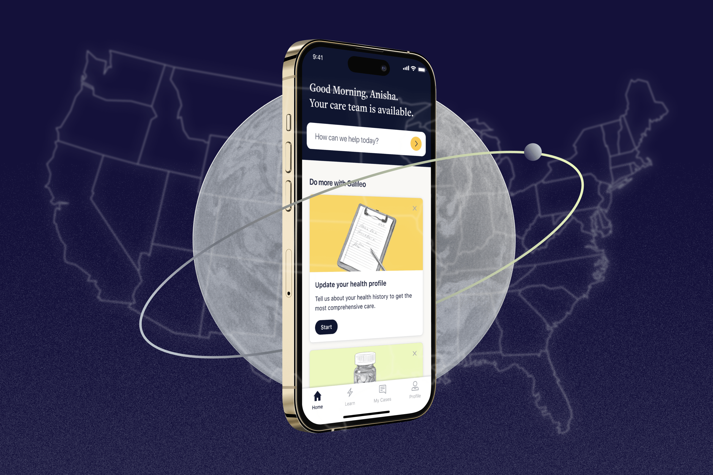Galileo forma parte de la red con un importante plan nacional de salud en los 50 estados