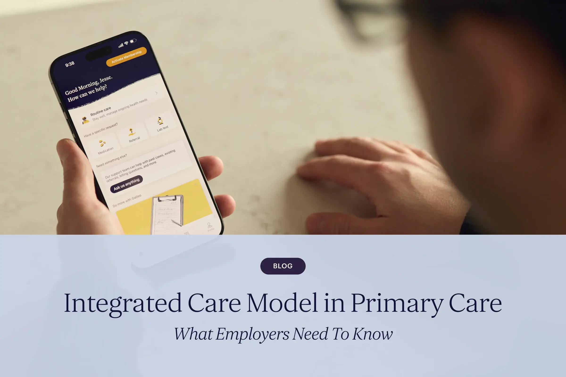 Integrated Care Model in Primary Care