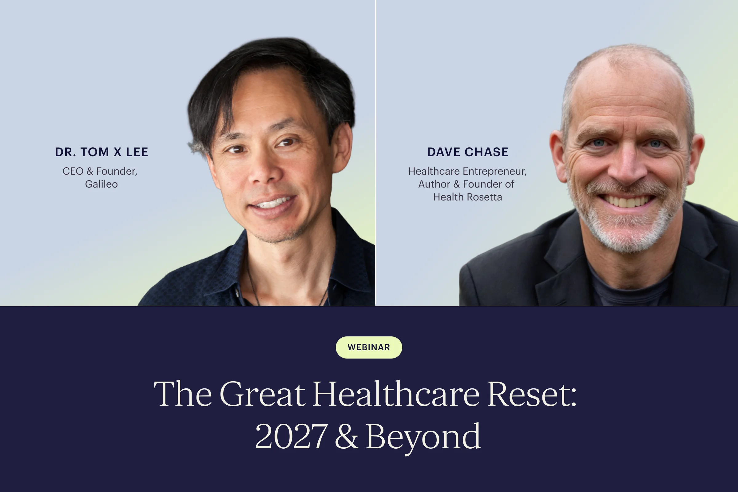 The Great Healthcare Reset: 2027 and Beyond