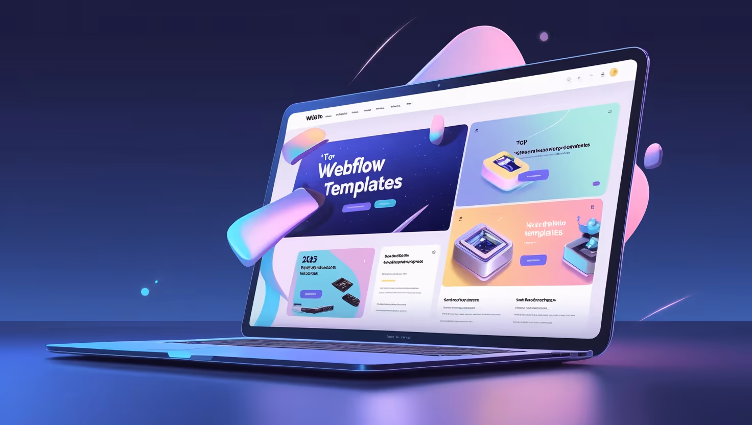 3D Webflow Templates