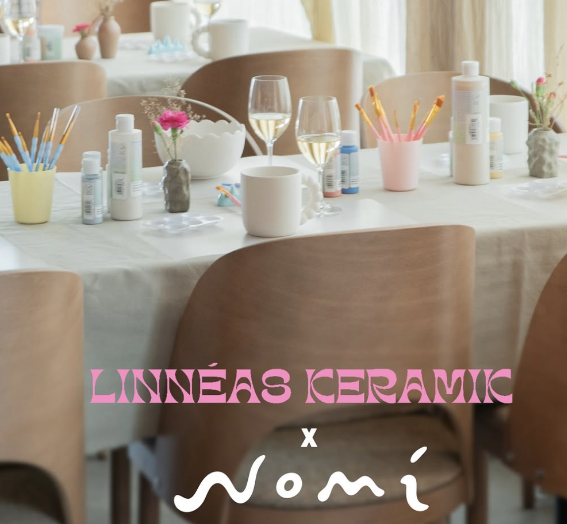 NOMI X LINNÉAS KERAMIKPENSEL & BUBBEL