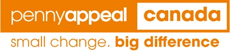 Penny Appeal Canada logo with small change big difference tagline