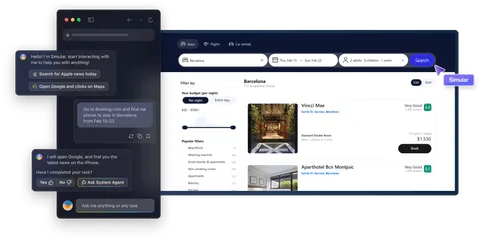 browser mockup in action