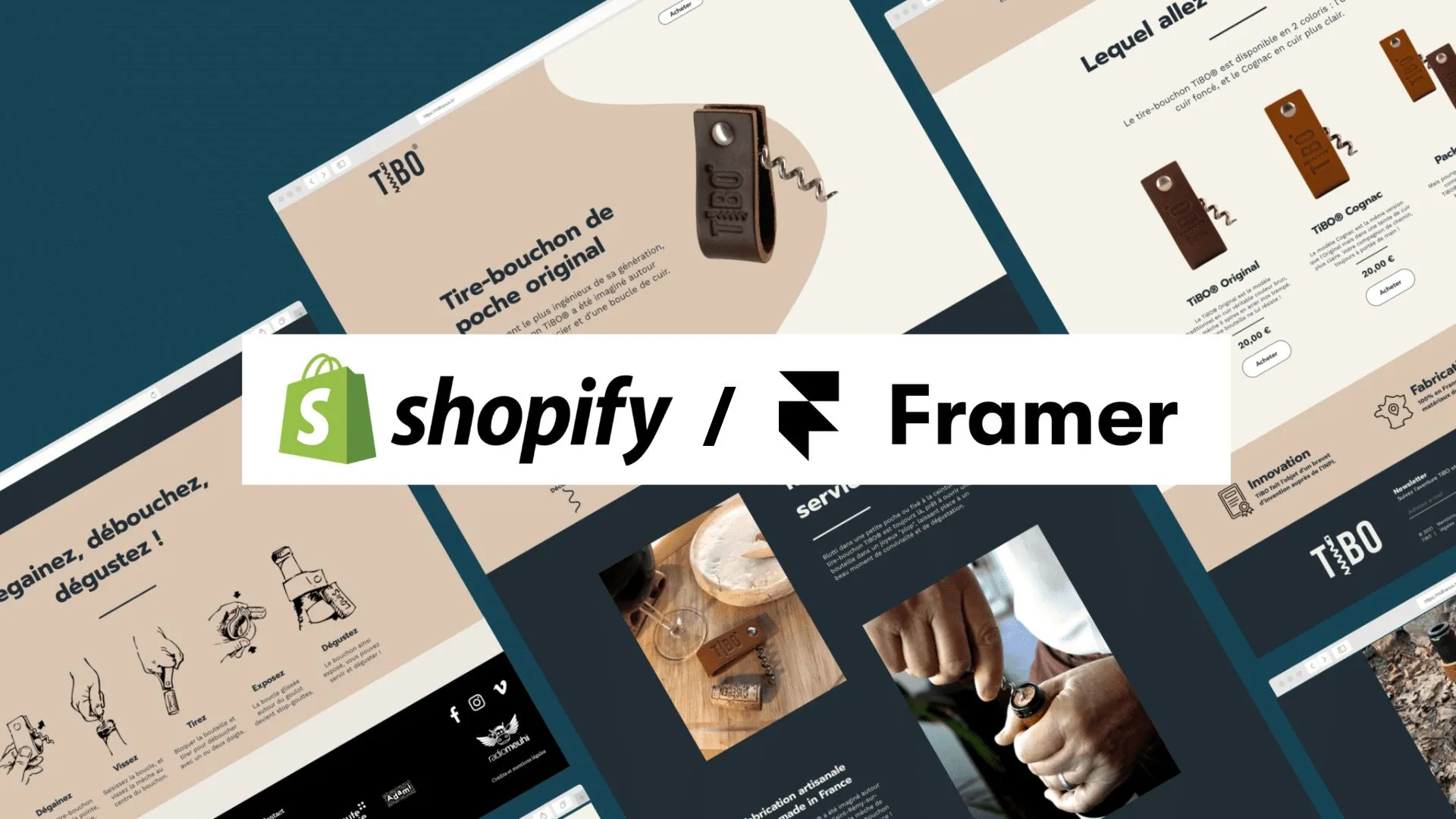 Framer Shopify boutique e-commerce création coûts faisabilité design no-code 2026