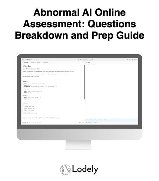 Interview Question Breakdown