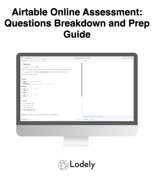 Interview Question Breakdown