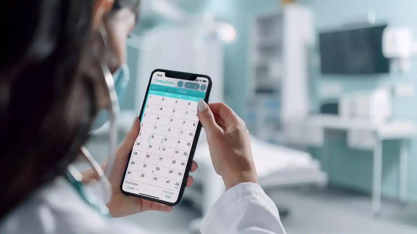 Telemedicine application on tablet and smartphone