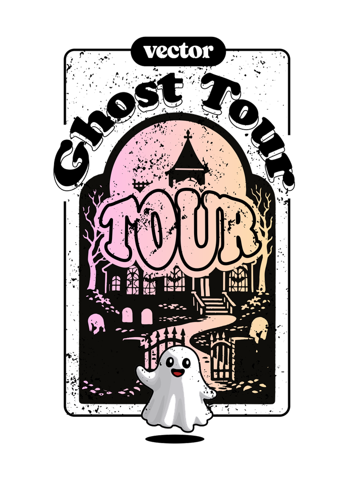 The Ghost Tour Tour β official t-shirt front design