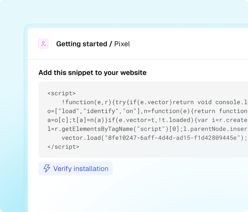 Website de-anonymization — Vector