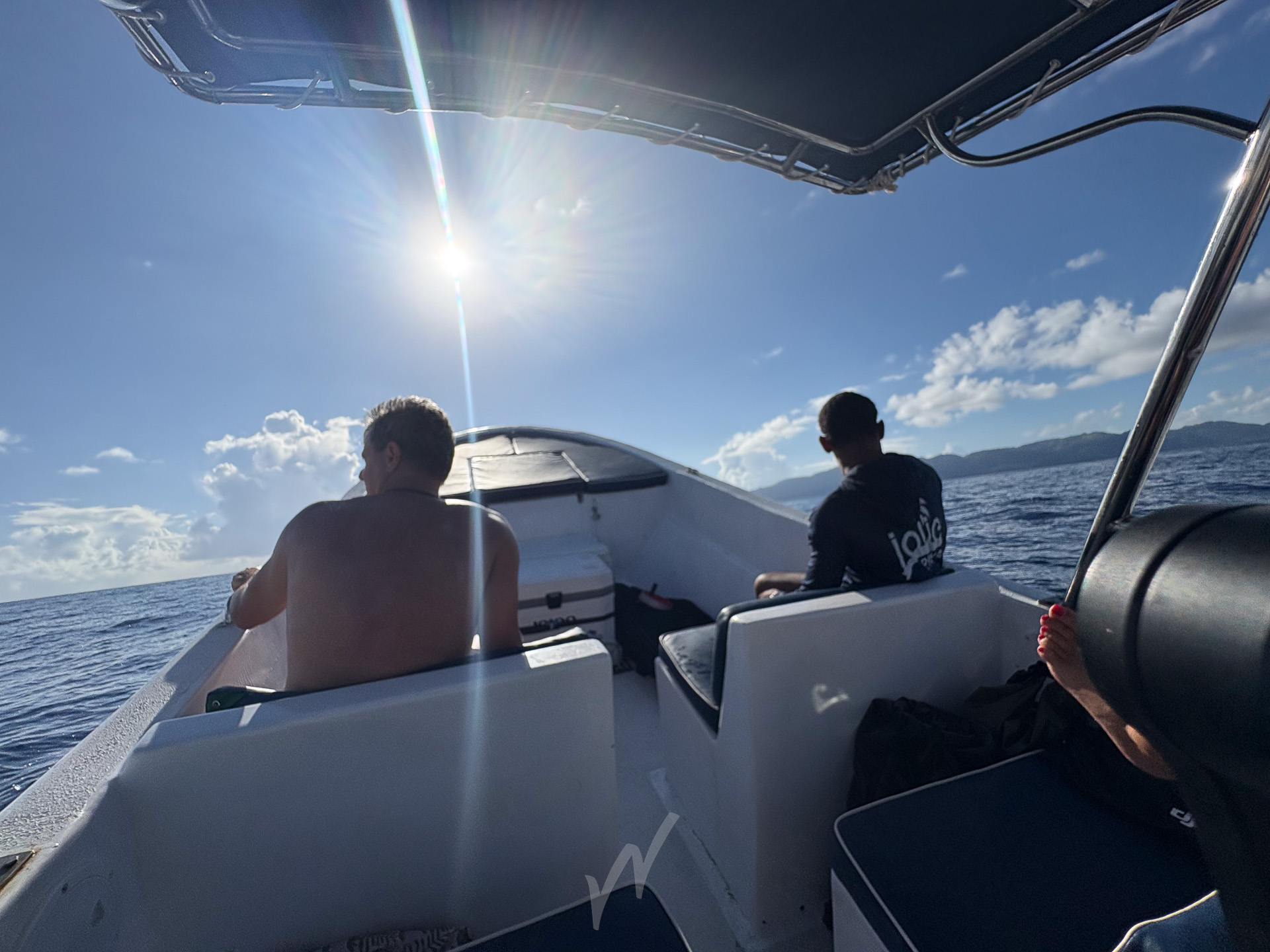 Jolie Playa boat excursion on the Caribbean Sea, Las Terrenas Dominican Republic