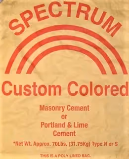 Spectrum Colored Mortar