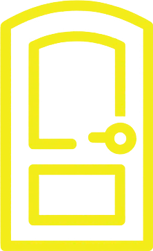 Icono de puerta de PVC