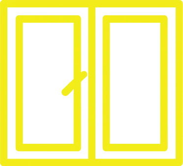 Icono de ventana de PVC