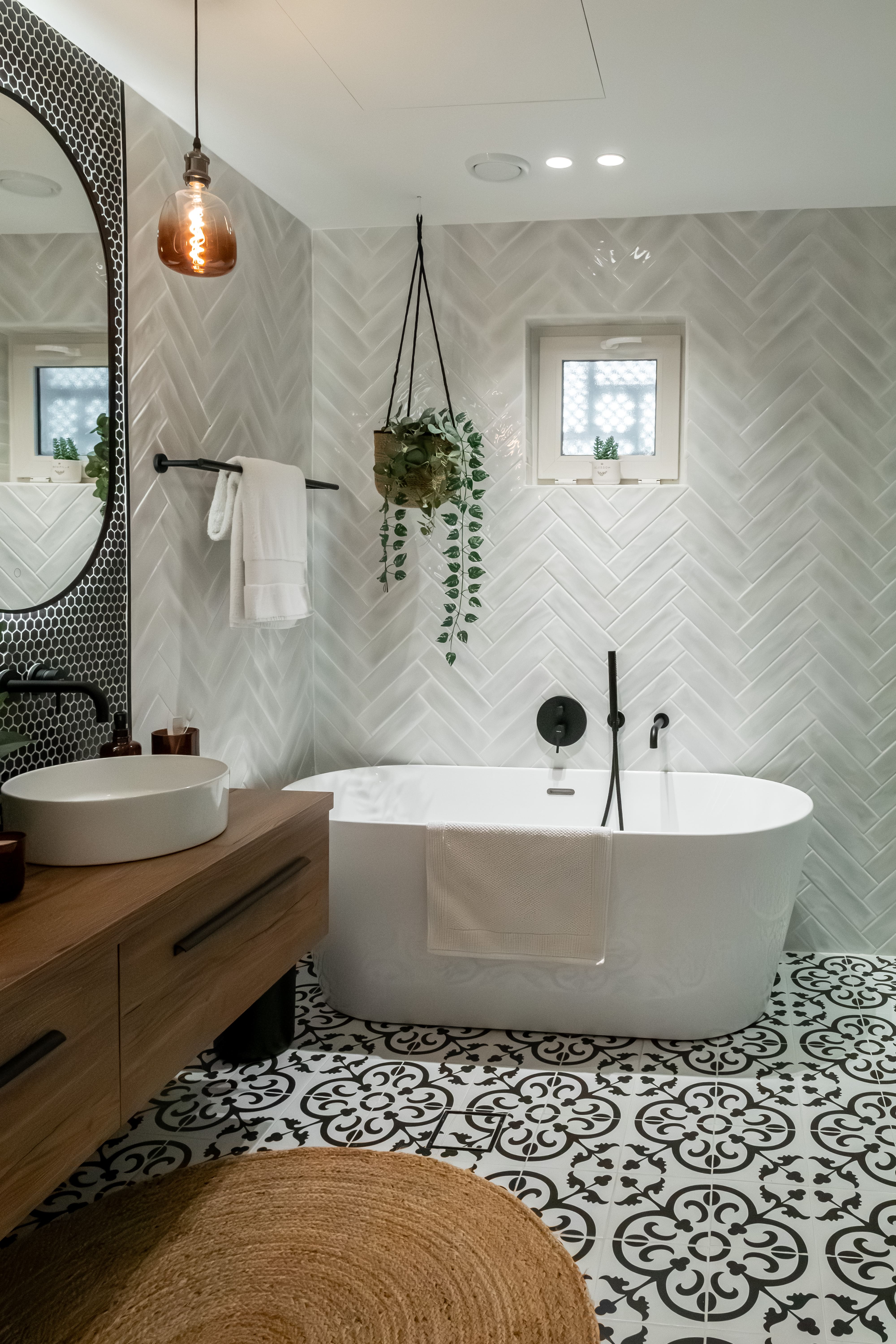 Complete bathroom renovation result by Malmö Interiors Dubai
