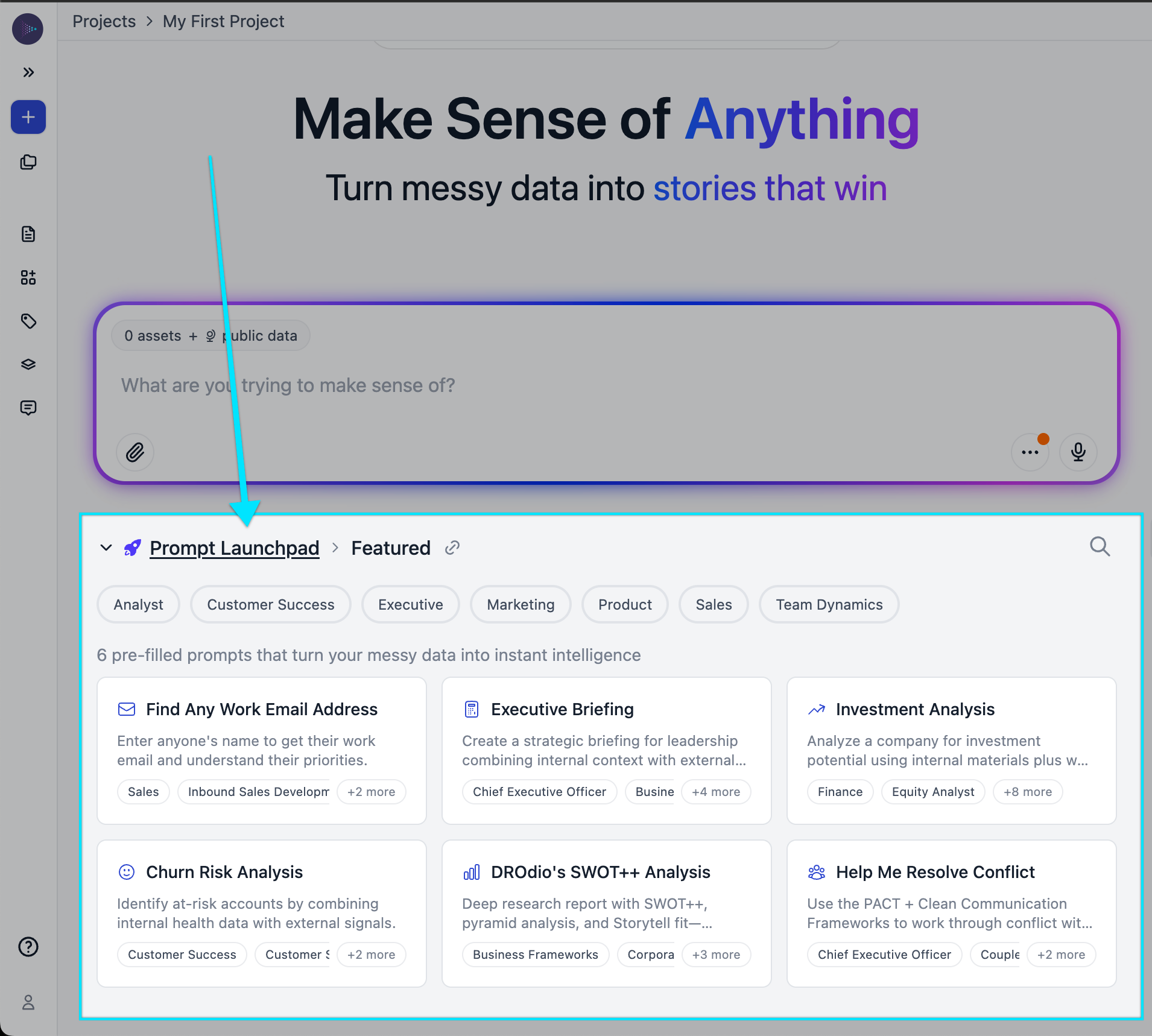 Introducing Storytell's Prompt Launchpad