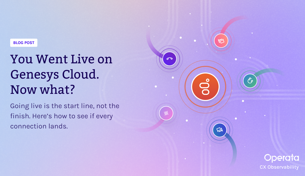 You went live on Genesys Cloud. Now what? 