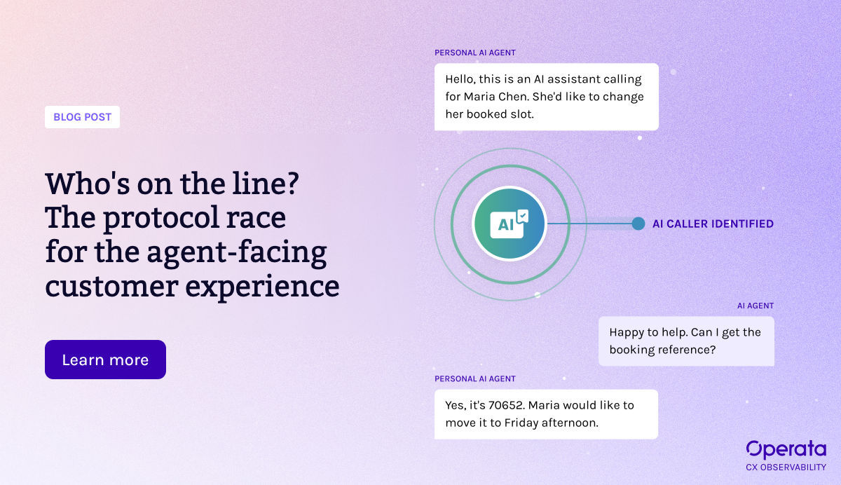 Who's on the line? The protocol race for the agent-facing customer experience