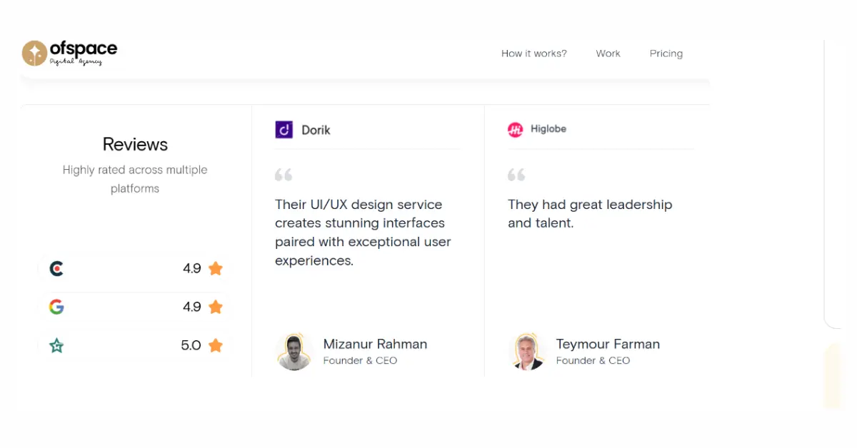 Client Reviews & Reputation