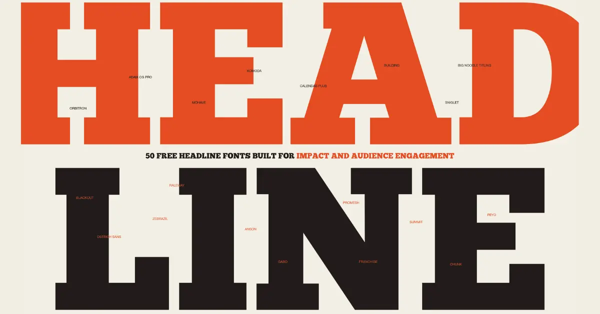 bold font Example
