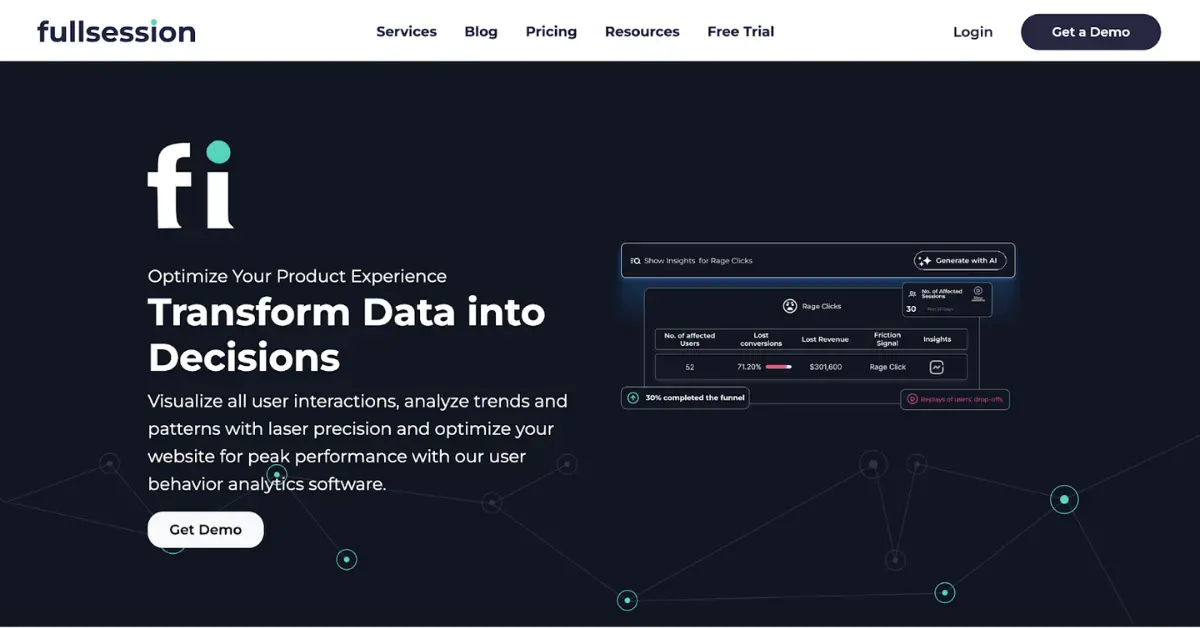 User Retention Dashboard