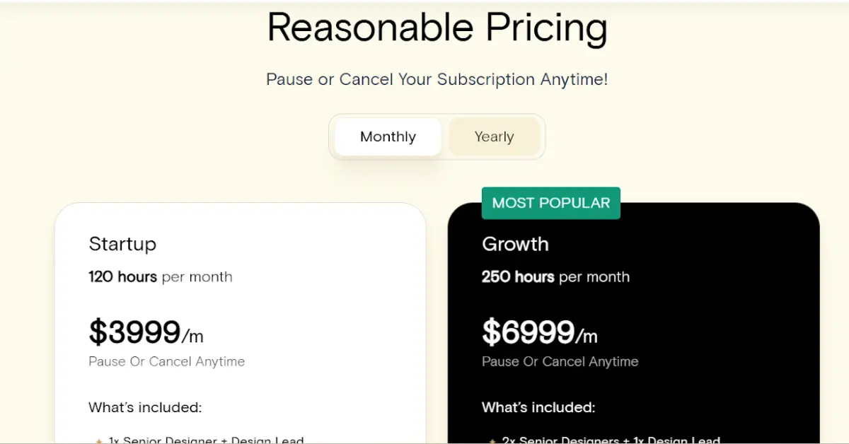 About Budget and Pricing