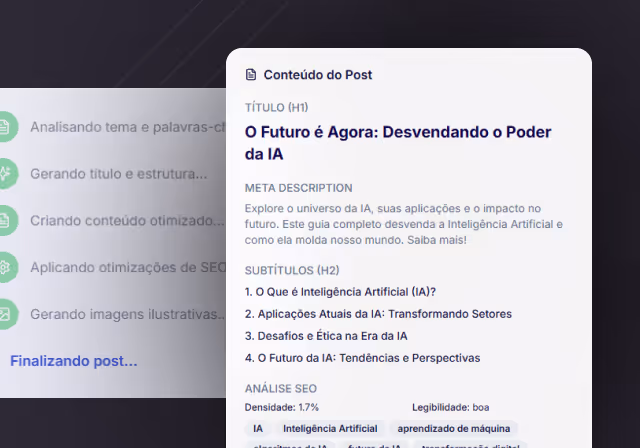 Criação de Artigos