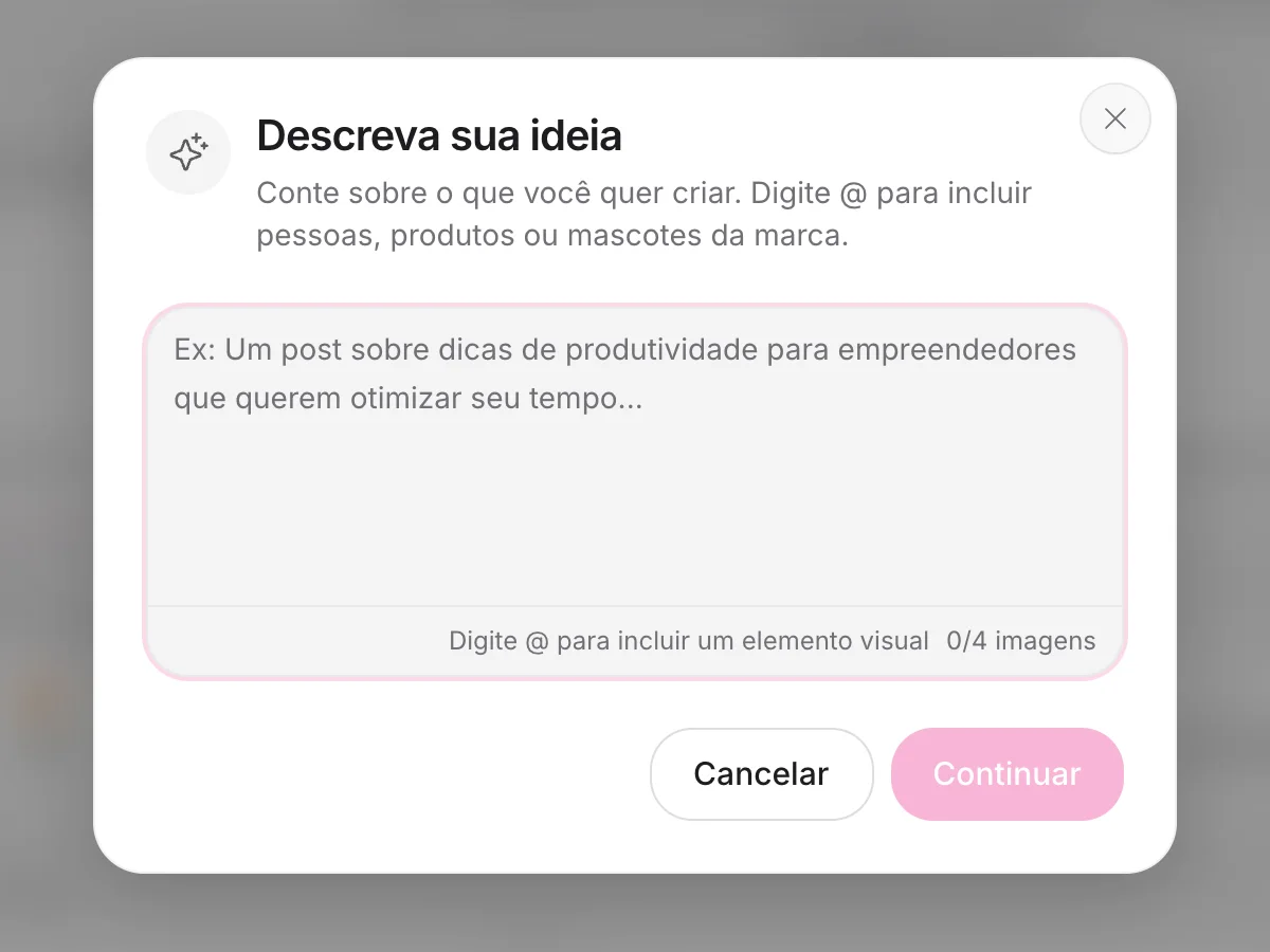 Describe your idea