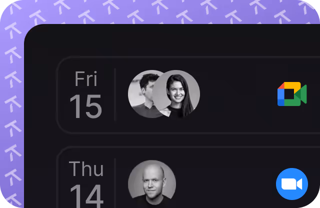 scheduling meetings