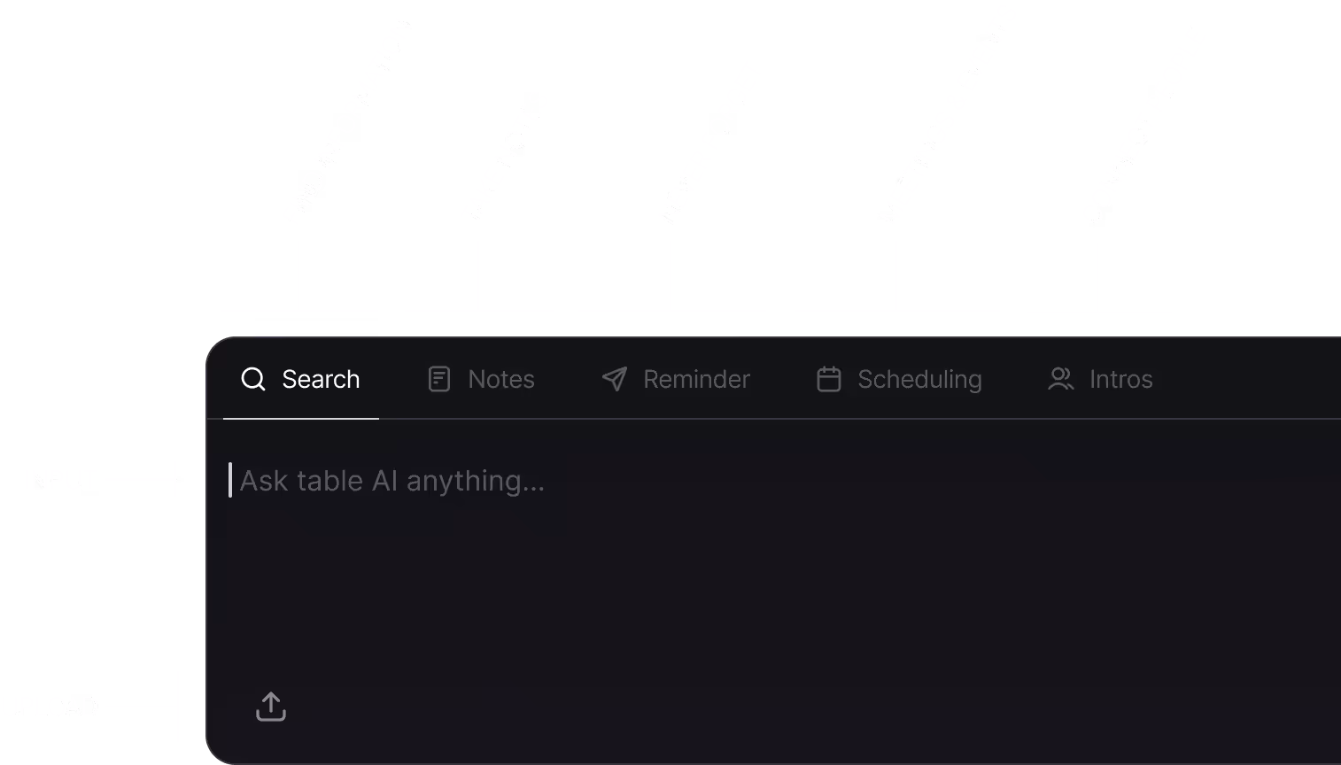 ai assistant input box 
