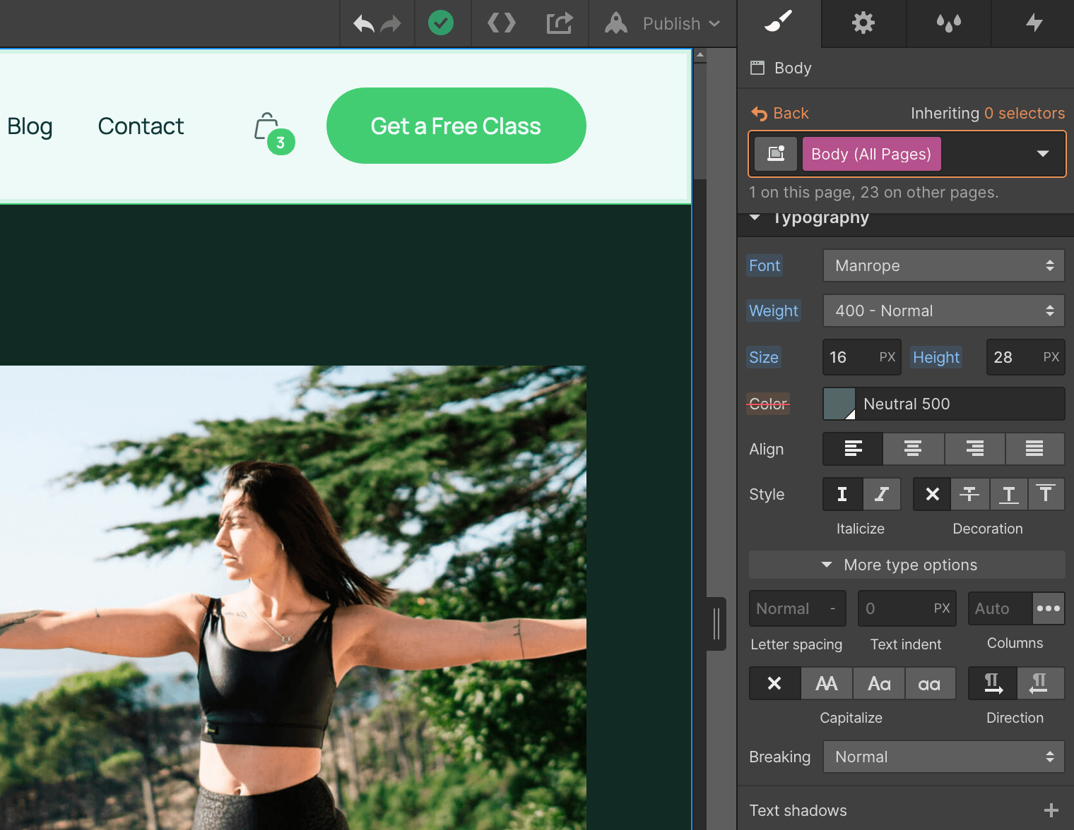 Fonts - Yogi Webflow Template