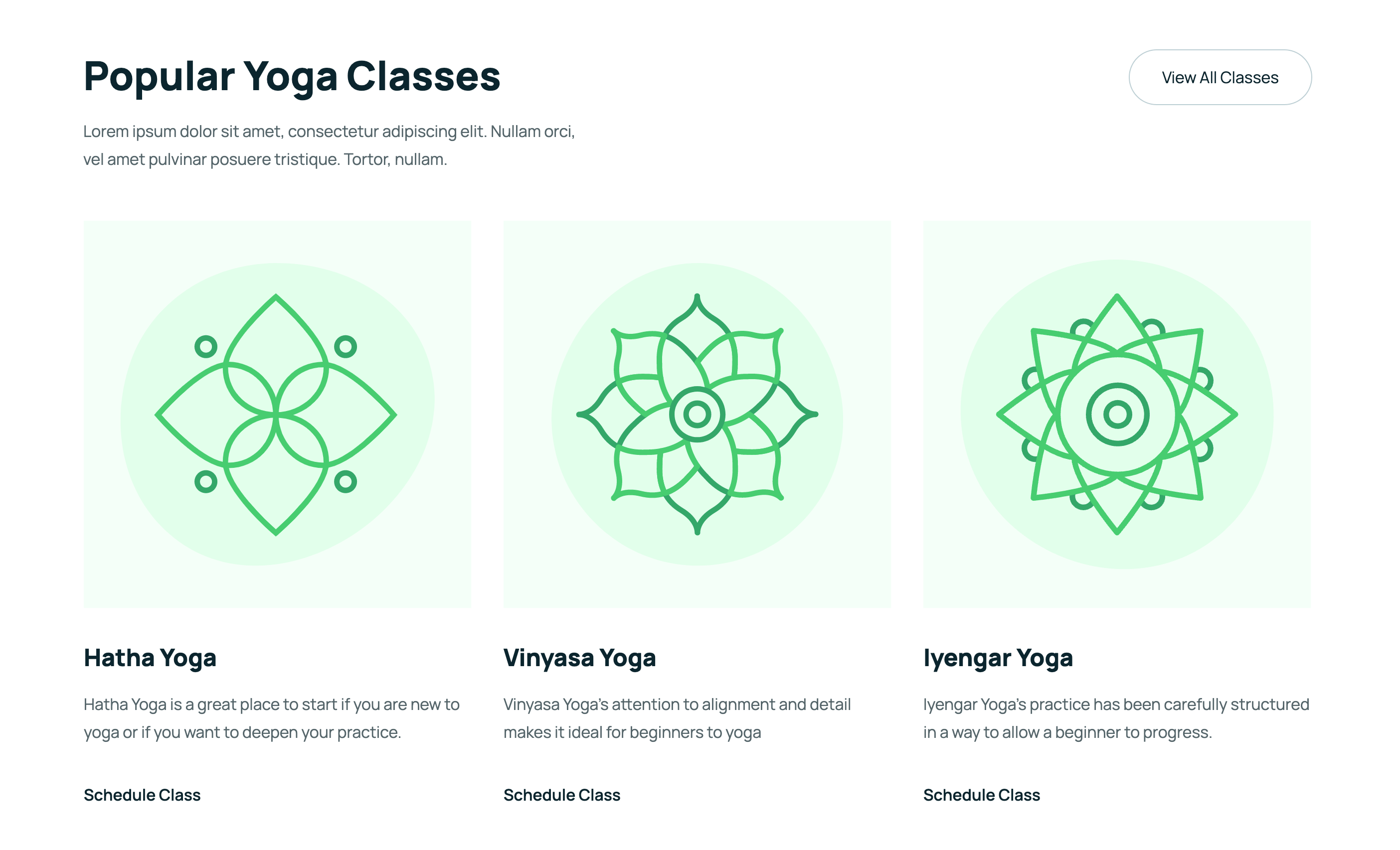 Graphics and Icons - Yogi Webflow Template