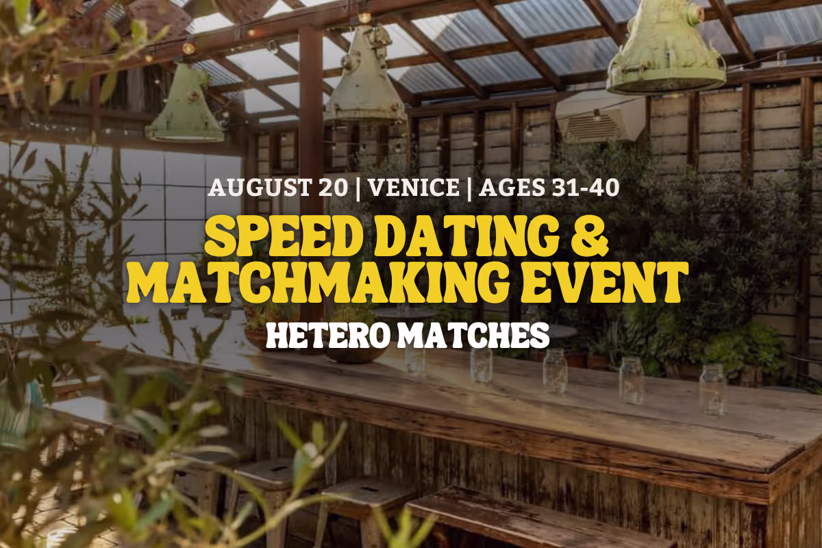 Speed Dating & Matchmaking