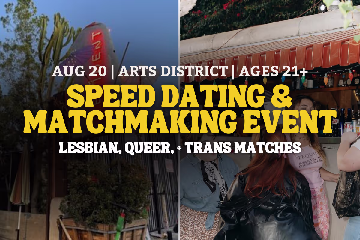 Speed Dating for Queer, Lesbian, Trans 