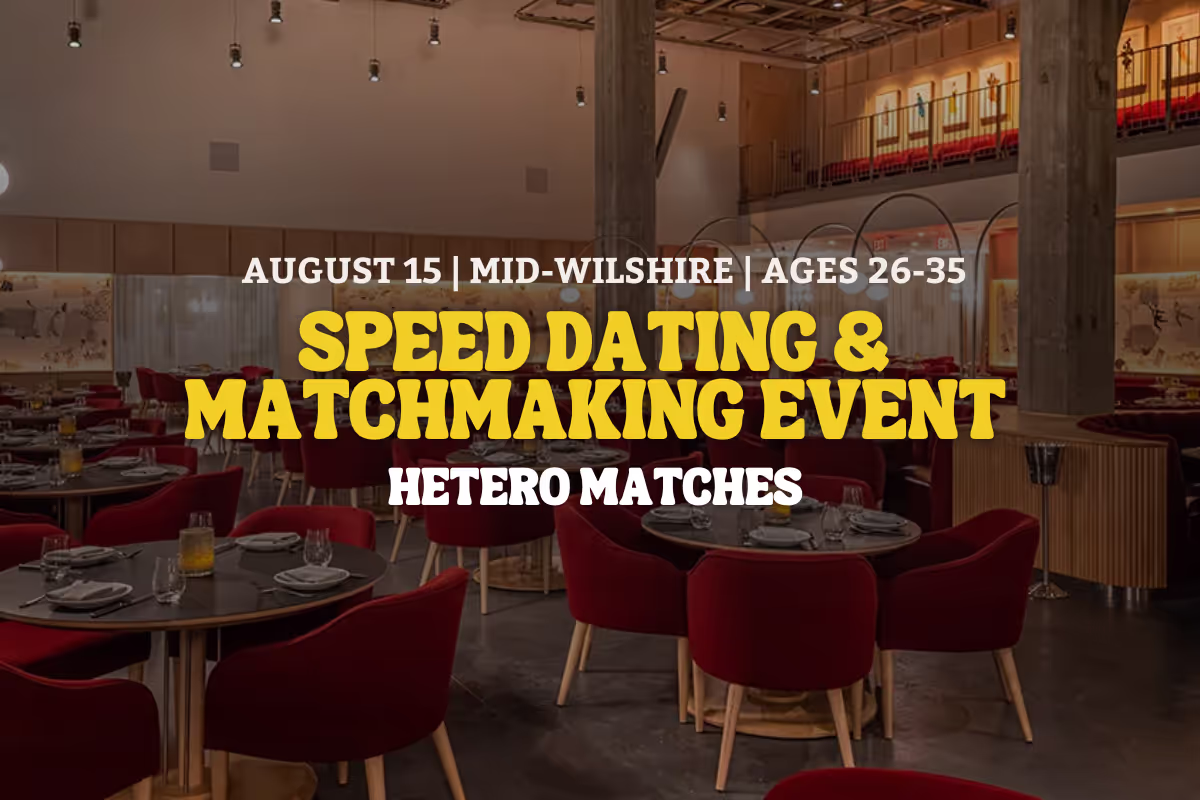Speed Dating & Matchmaking